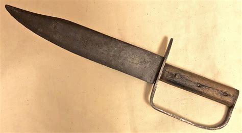 Confederate D Guard Bowie Knife Manufactured By Burger And Bros Of