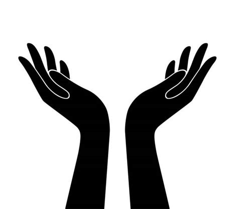 Worship Hands Silhouette