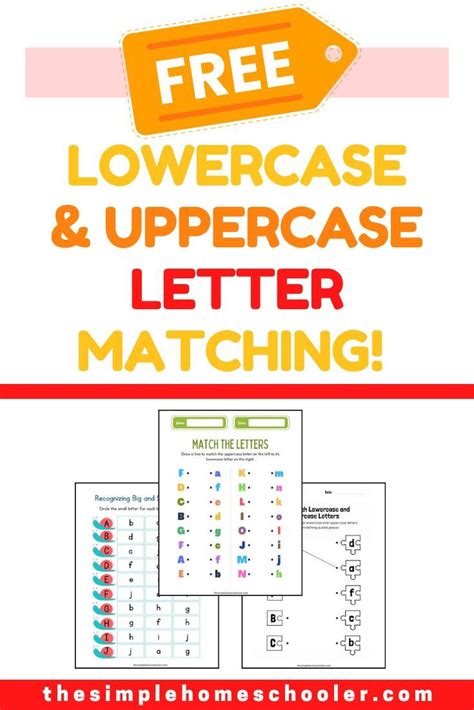 Looking For Some Fun Printable Match Uppercase Lowercase Letters