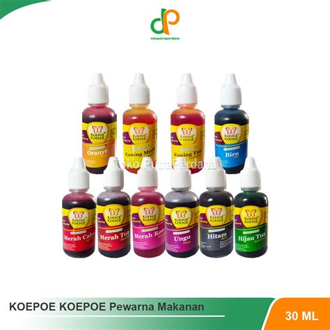 Jual KOEPOE KOEPOE Pewarna Makanan Food Colouring 30ml Shopee Indonesia