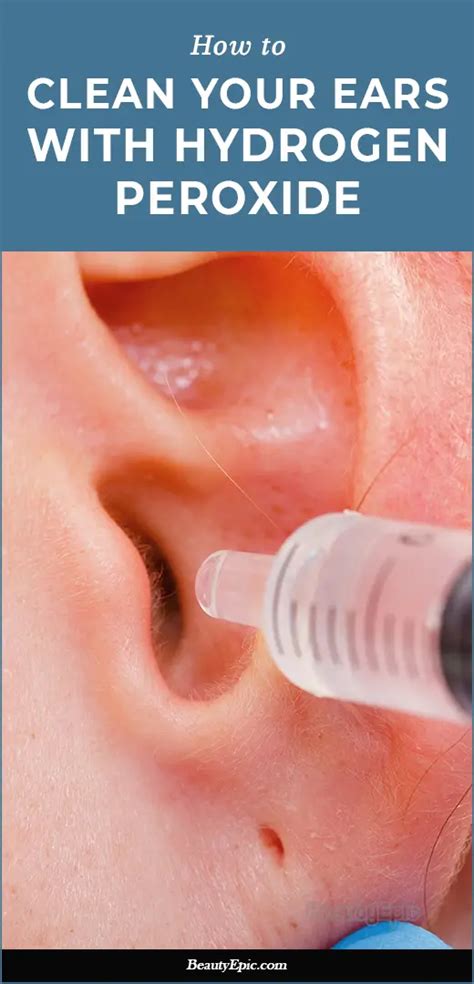 How To Clean Ears With Hydrogen Peroxide