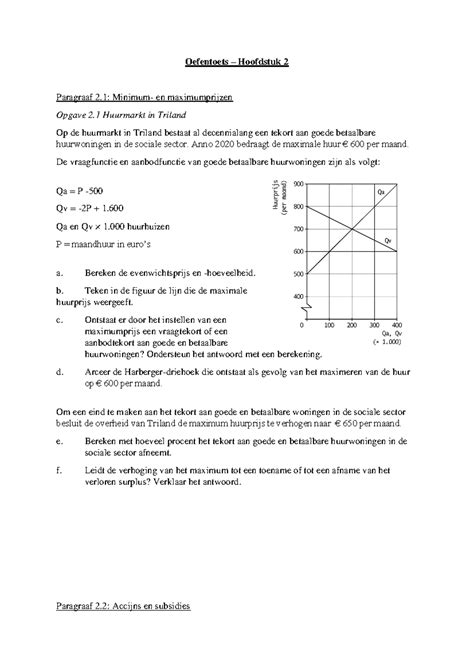 Oefentoets H2 Oefentoets Hoofdstuk 2 Paragraaf 2 1 Minimum En