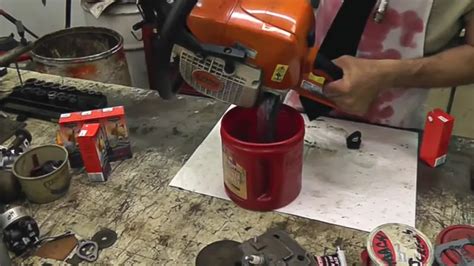 How To Clean A Stihl Chainsaw Carburetor Forestry