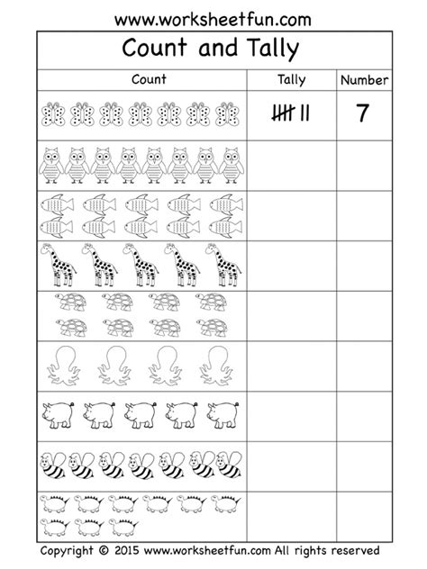 Count and Tally-1 | PDF