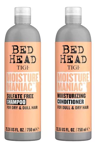 Tigi Bed Head Moisture Maniac Kit Shampoo Enjuague Grande Env O Gratis