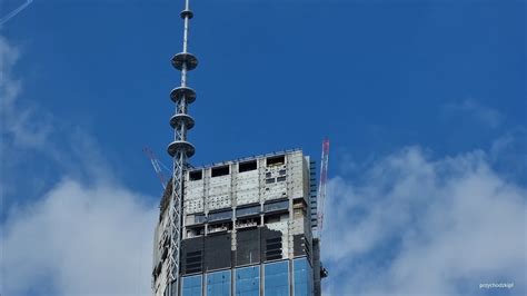 Warszawa Warsaw Varso Tower Z Ronda Czterdziestolatka I