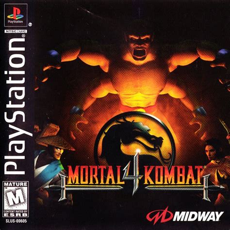 Mortal Kombat 4 Para Playstation 1998