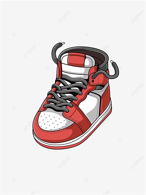 Vector Illustration Of Boots Cartoon Hand Painted Boots