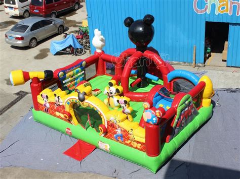 Mickey Mouse Clubhouse Toddler Inflatable Park Channal Inflatables