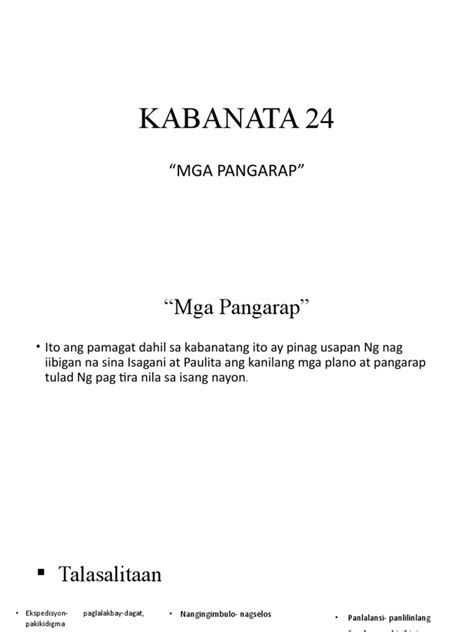 Kabanata 25 Pdf