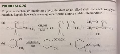 Solved Problem Propose A Mechanism Involving A Hydride Chegg