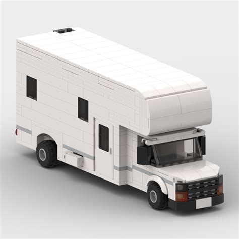 Lego Moc Rv Motorhome By Blockmocs Rebrickable Build With Lego