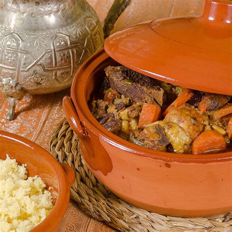 Recette Tajine d agneau aux coings fruits secs et épices