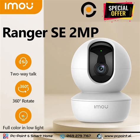 Imou Ranger Se Mp Ai Human Detect Camera P Pc Point Smart Home