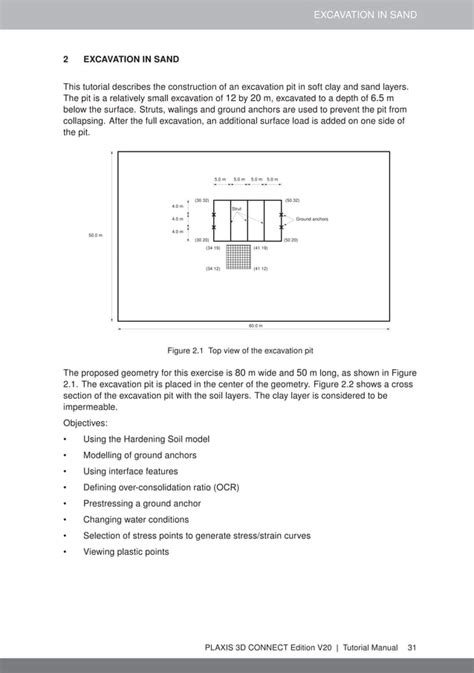 Plaxis D Tutorial Manual Pdf