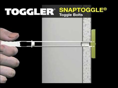 SNAPTOGGLE Toggle Bolts - YouTube