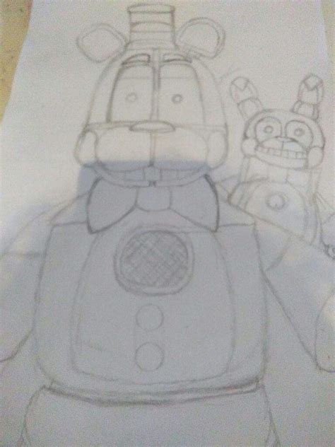 Tutorial Como Dibujar A Funtime Freddy Fnaf Amino Espa Ol Amino