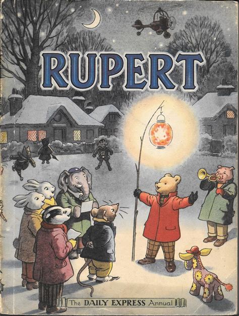 Rupert Uk Annual The Daily Express Annual Vintage Magazines