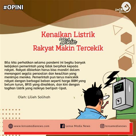 Kenaikan Listrik Bikin Rakyat Makin Tercekik Lensa Medianews