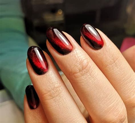 Nails Design Red Hedvig Lavinie