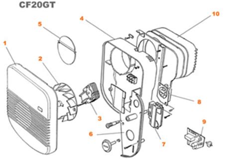 Xpelair Cf20gt 89920aw Spares