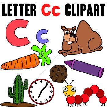 Letter Cc Digital Clipart - CAMCLIPS by CreatingAmazingMinds - CAMClips