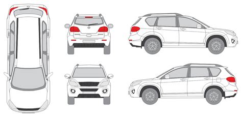 Great Wall Haval H6 2015 Vehicle Templates Unleashed