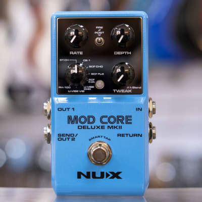 NUX Mod Core Deluxe MK II Modulation Pedal Reverb