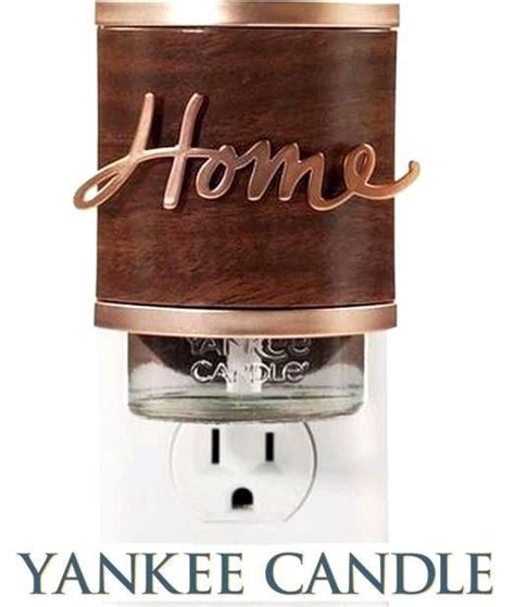 Yankee Candle Home Bronze Scent Plug In Fragrance Oil Electric Base Diffuser New Yankeecandle