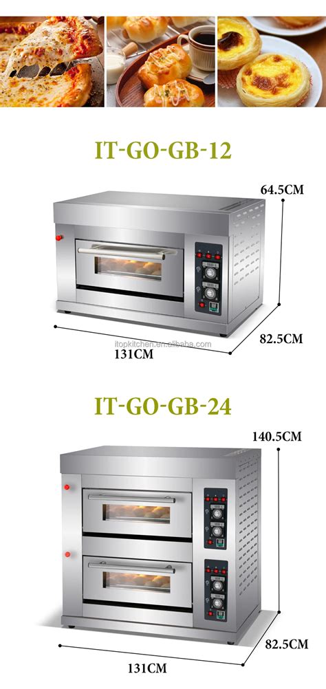 Economical Oven Commercial Gas Oven Pizza Baking Machine Layer