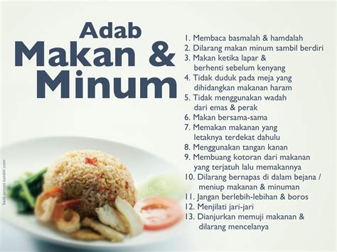 Adab Makan Dalam Islam Homecare24