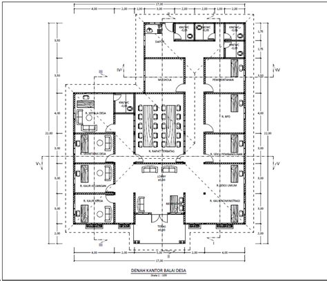 Desain Denah Kantor Koleksi Gambar