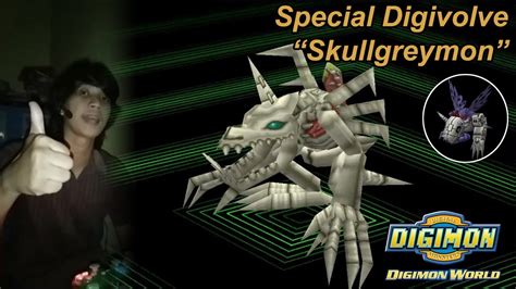 Digimon World - Special Digivolve - Skullgreymon - YouTube