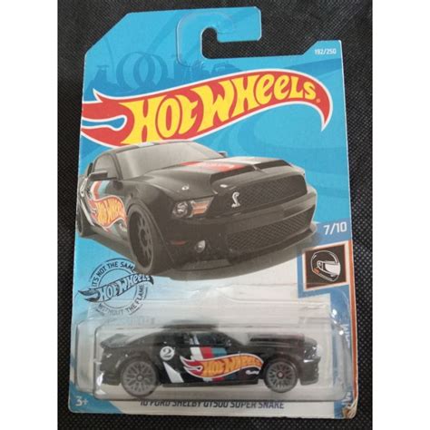 Hot Wheels Ford Shelby Gt Super Snake Shopee Malaysia