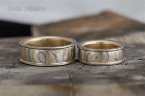 Prices Mokume Gane Wedding Rings