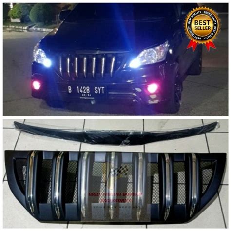 Jual Grill Innova Prado With List Crome Chrome Grille Ram