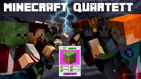 Minecraft Quartett 2 0 Deutsch Livestream YouTube