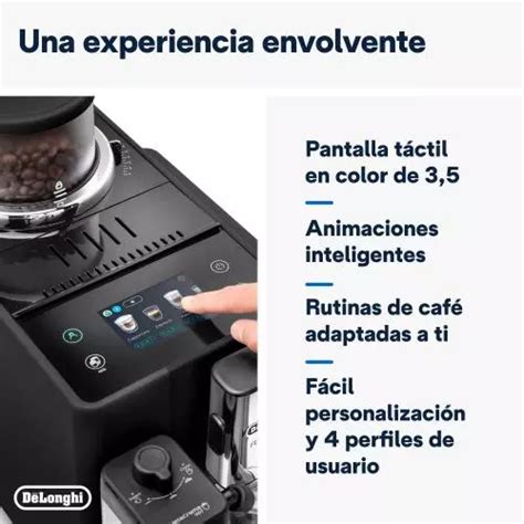 Cafetera superautomática De Longhi Rivelia EXAM440 55 B Milar