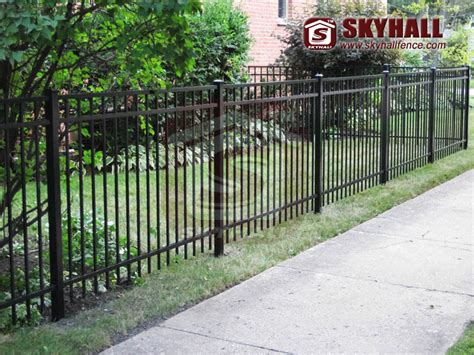 Steel Picket Fencing Panels Skyhall Fence