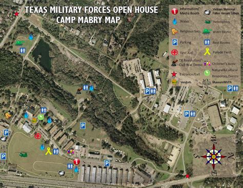 Camp Mabry Map