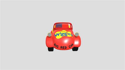 The Wiggles Big Red Car Evolution A 3d Model Collection By