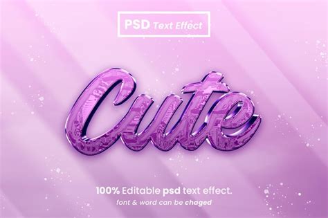 Lindo Efecto De Texto D Archivo Psd Premium