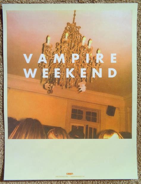 VAMPIRE WEEKEND Debut Album POSTER