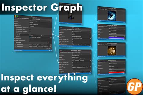 Inspector Graph ユーティリティ ツール Unity Asset Store