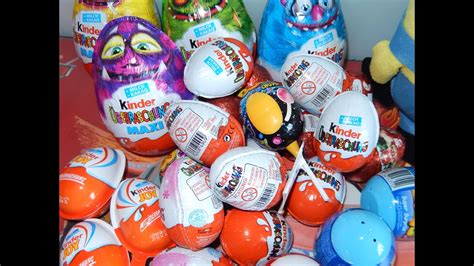 Surprise Eggs Kinder Joy Chupa Chups Surprise Disney PIXAR Cars Super