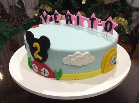 Tortas Y Ponques Lucia Torta De Mickey Mouse Modelo No 3