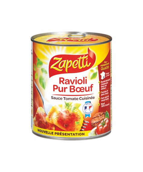 Ravioli Pur Boeuf Zapetti Online Kopen