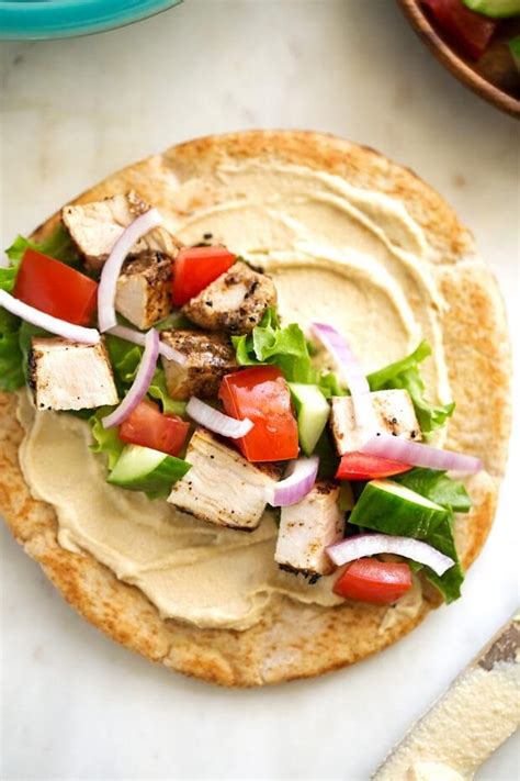 Taquitos De Hummus Y Pollo De Kcal Receta F Cil En La App Avena