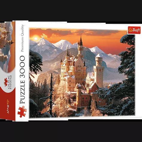 Puzzle 3000 Elementów Jezioro W Górach Trefl