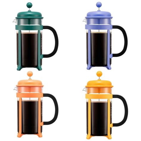 Cafetera 8 Pocillos Colores Java Bodum Tienda Pepino